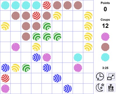 Lignes de couleurs