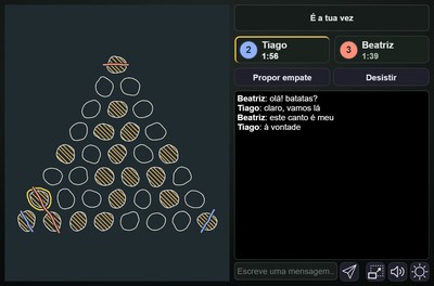 Monte de batatas