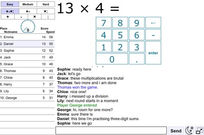 Mental arithmetic