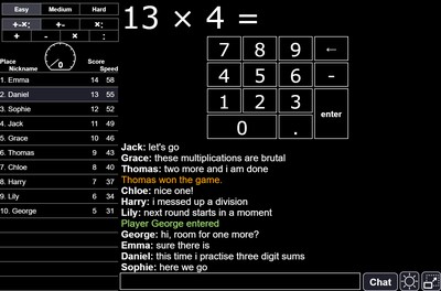 Mental arithmetic