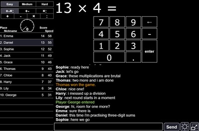 Mental arithmetic