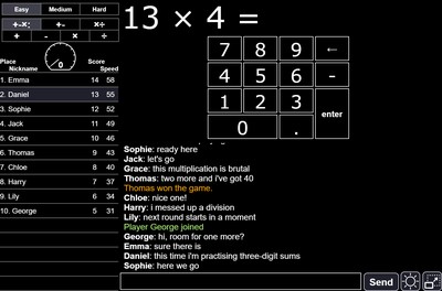 Mental arithmetic
